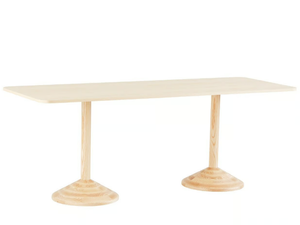 PIVÅ PV1 - H90cm - Rectangular wooden high table _ Karl Andersson